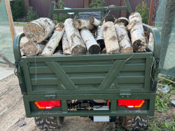 Квадроцикл грузовой GreenCamel Сахара A015 (72V32Ah 1500W R10alum) пониженная